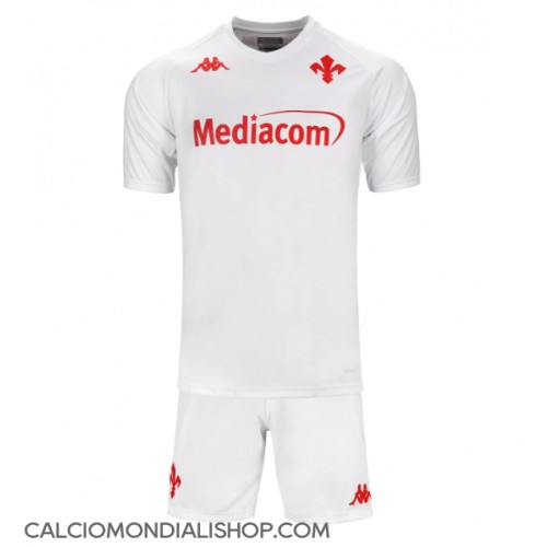 Maglie da calcio Fiorentina Seconda Maglia Bambino 2024-25 Manica Corta (+ Pantaloni corti)